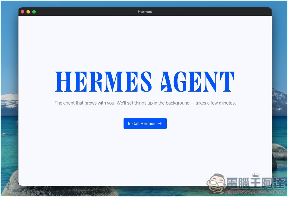 Hermes Agent 官方正式推出桌面版應用程式!輕鬆一鍵安裝,科技小白也能快速上手 - 電腦王阿達 Hermes Agent 官方正式推出桌面版應用程式!輕鬆一鍵安裝,科技小白也能快速上手 - 電腦王阿達