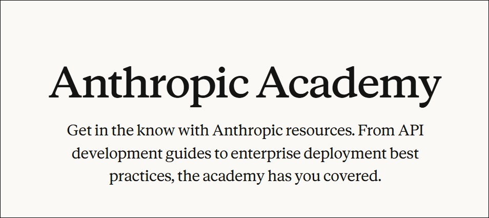 Anthropic Academy:Claude 官方 13 門線上課程免費上、可領官方證書 - 電腦王阿達 Anthropic Academy:Claude 官方 13 門線上課程免費上、可領官方證書 - 電腦王阿達