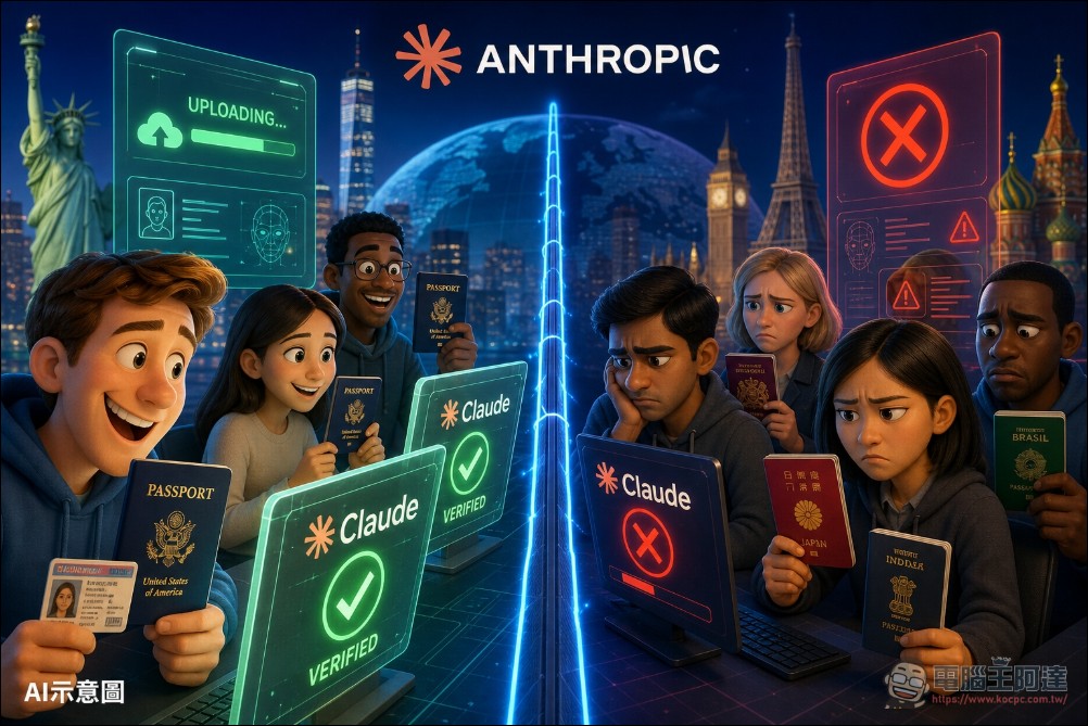 Anthropic 悄悄在隱私政策加入身分驗證條款,疑似為美國公民限定 Fable 5 / Mythos 5 鋪路 - 電腦王阿達 Anthropic 悄悄在隱私政策加入身分驗證條款,疑似為美國公民限定 Fable 5 / Mythos 5 鋪路 - 電腦王阿達