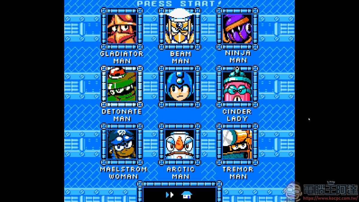 同人遊戲《Mega Man W》介紹:充滿誠意與挑戰的洛克人粉絲神作 - 電腦王阿達 同人遊戲《Mega Man W》介紹:充滿誠意與挑戰的洛克人粉絲神作 - 電腦王阿達