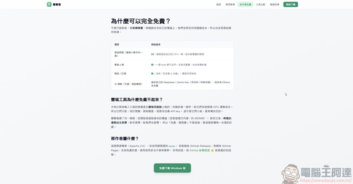 聲聲慢 SpeakSlow:專為中文打造的本地端語音輸入軟體 - 電腦王阿達 聲聲慢 SpeakSlow:專為中文打造的本地端語音輸入軟體 - 電腦王阿達