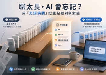 ChatGPT、Gemini 聊太長時會忘記前面的內容嗎？試試這個提示詞，把重點完整帶到新對話