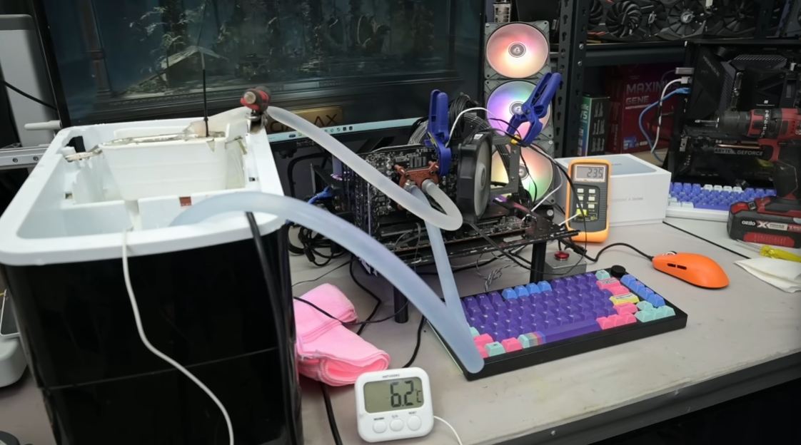 國外 YouTuber 改造製冰機,為玩遊戲的 Nvidia RTX GPU 降溫 - 電腦王阿達 國外 YouTuber 改造製冰機,為玩遊戲的 Nvidia RTX GPU 降溫 - 電腦王阿達