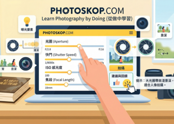 新手攝影必看！用「Photoskop」開啟你的互動式攝影學習之旅，告別枯燥理論
