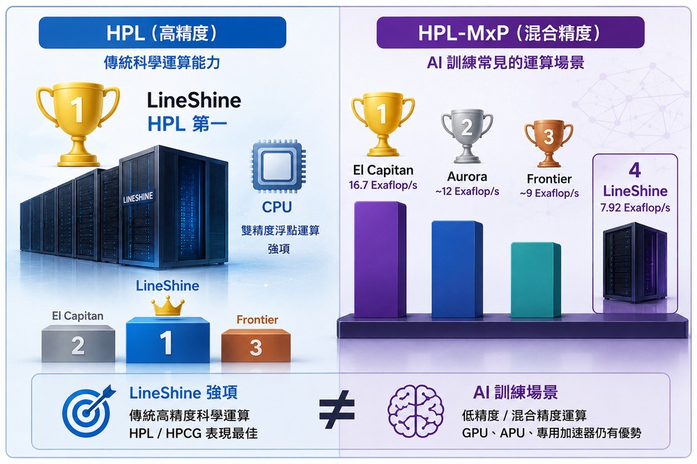 中國超級電腦重返 TOP500 第一!不用 GPU、純 CPU 就擊敗美國 El Capitan - 電腦王阿達 中國超級電腦重返 TOP500 第一!不用 GPU、純 CPU 就擊敗美國 El Capitan - 電腦王阿達
