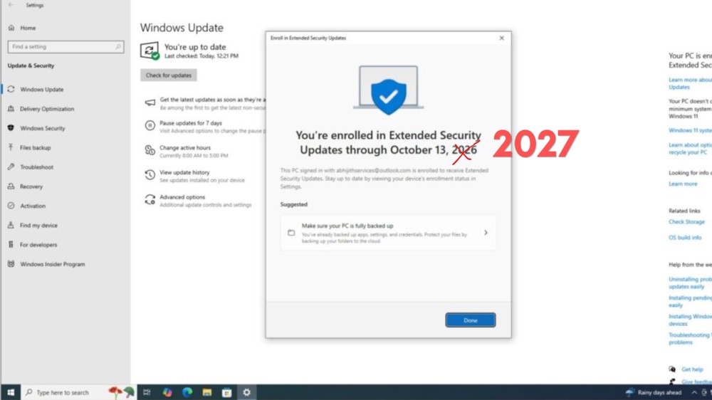 微軟悄悄地又延長 Windows 10 的安全更新一年,不少用戶仍不升 Windows 11 - 電腦王阿達 微軟悄悄地又延長 Windows 10 的安全更新一年,不少用戶仍不升 Windows 11 - 電腦王阿達