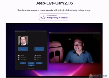 小心視訊詐騙！開源即時換臉工具 Deep-Live-Cam ，一張照片就能冒充任何人