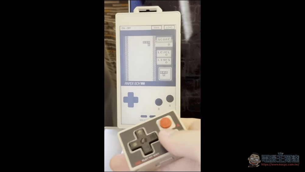 工程師用ESP32-S3加M5 Paper S3電子紙螢幕打造出60FPS的Game Boy模擬器 - 電腦王阿達 工程師用ESP32-S3加M5 Paper S3電子紙螢幕打造出60FPS的Game Boy模擬器 - 電腦王阿達