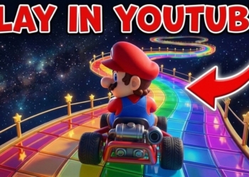 你現在可以在 YouTube 上玩到類《瑪利歐賽車》