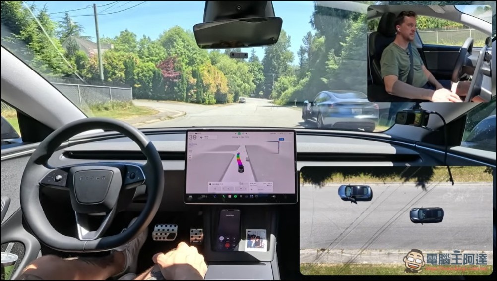 實測特斯拉 FSD v14.3.4:反應速度僅 234 毫秒超越賽車手,但膠帶橫在路中間卻看不見 - 電腦王阿達 實測特斯拉 FSD v14.3.4:反應速度僅 234 毫秒超越賽車手,但膠帶橫在路中間卻看不見 - 電腦王阿達