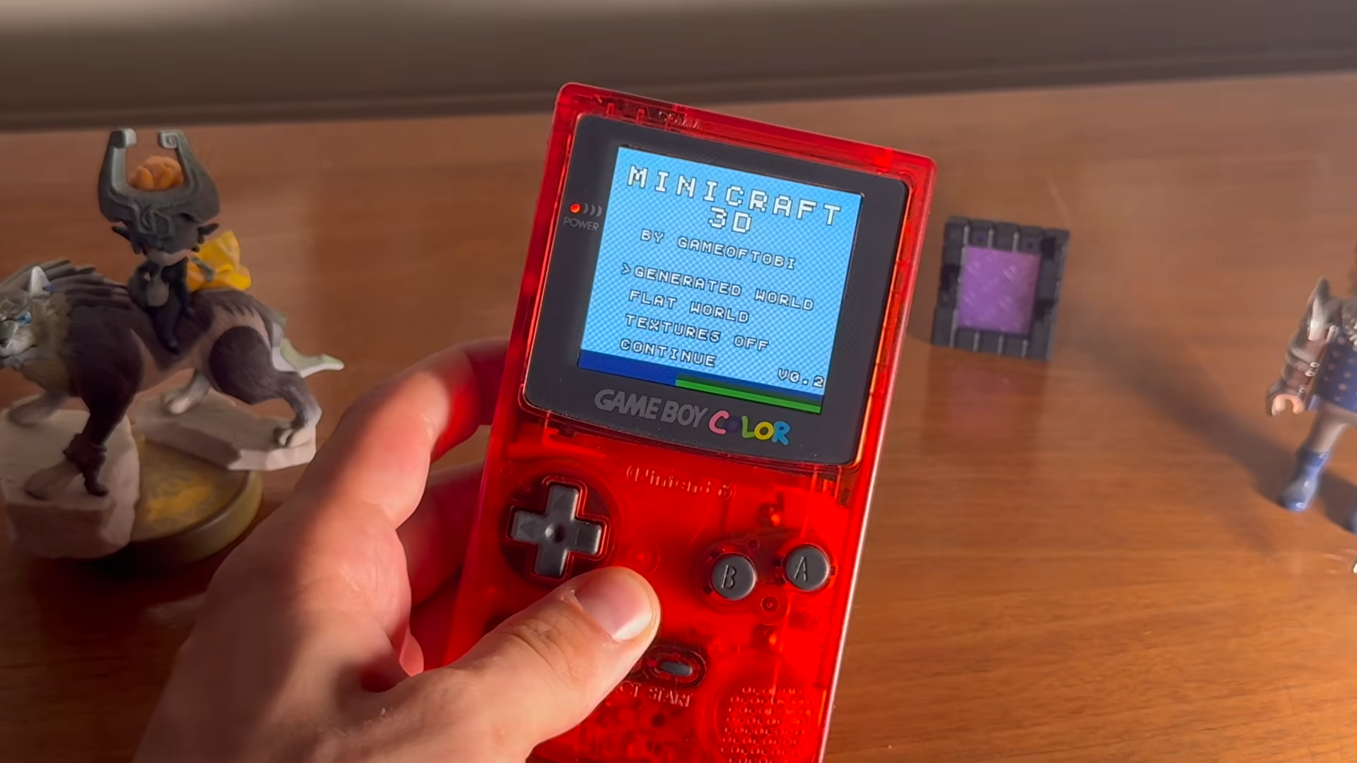GameBoy 也能玩《Minecraft》!神人 YouTuber 分享全3D移植畫面 - 電腦王阿達 GameBoy 也能玩《Minecraft》!神人 YouTuber 分享全3D移植畫面 - 電腦王阿達
