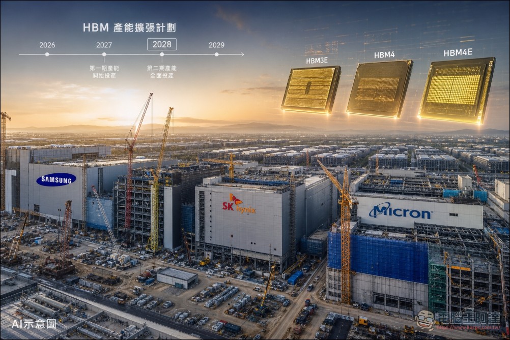 彭博潑冷水:記憶體短缺不會永遠持續,2027 回穩、2028 恐過剩 - 電腦王阿達 彭博潑冷水:記憶體短缺不會永遠持續,2027 回穩、2028 恐過剩 - 電腦王阿達