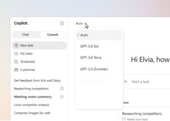 微軟宣布將 OpenAI 新的 GPT-5.6 模型系列整合到 Microsoft 365 Copilot